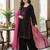 black rayon embroidered kurta sets