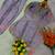 purple satin embroidered kurta sets