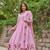 pink chanderi silk embroidered kurta sets