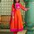 multicolor cotton silk embroidered kurta sets