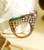 Zircon green stone royal kada