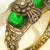 Zircon green stone royal kada