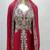Red Heavy Embroidered Party Wear Gown with Dupatta