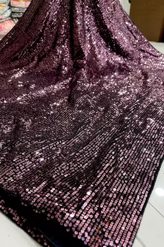 Bollywood sequin work saree with bangalory silk blend blouse(bollywood replica)