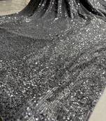 Bollywood designer heavy sequin work saree with bangalory silk blouse(bollywood replica)