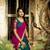 Teal Color Kanchi Cotton South Indian Functional Wear Lehenga Choli