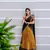 Yellow Cotton Lehenga Choli