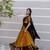 Yellow Color Kanchi Cotton South Indian Functional Wear Lehenga Choli