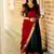 Black Color Kanchi Cotton South Indian Functional Wear Lehenga Choli