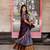 Lavender Color Kanchi Cotton South Indian Functional Wear Lehenga Choli