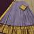 Lavender Color Kanchi Cotton South Indian Functional Wear Lehenga Choli