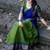 Parrot Green Color Kanchi Cotton South Indian Functional Wear Lehenga Choli