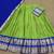 Parrot Green Color Kanchi Cotton South Indian Functional Wear Lehenga Choli