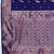 Navy jacquard silk saree traditional zari work heavy pallu party wedding saree with blouse