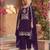 Purple color party wear rangoli silk embroidery work salwar suit