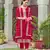 Rani color wedding wear faux georgette pakistani salwar suit