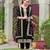 Black color wedding wear faux georgette pakistani salwar suit