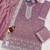 Onion color gold crush party wear salwar suit