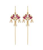 Mayura parrot ear cuff