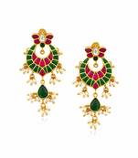 Noor royale kundan drop earrings