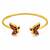 Ruby wing free size cuff bracelet