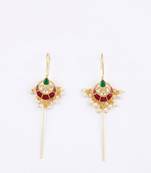 Vira temple pearl ear cuff