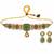 Rang mahal kundan choker necklace set