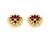 Padma royale kundan pearl stud earrings