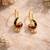 Mayura enamel bird ear cuff