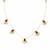 Noor reversible pearl charm wire necklace