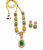 Rang mahal kundan statement necklace set