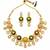 Rang noor kundan festive necklace set