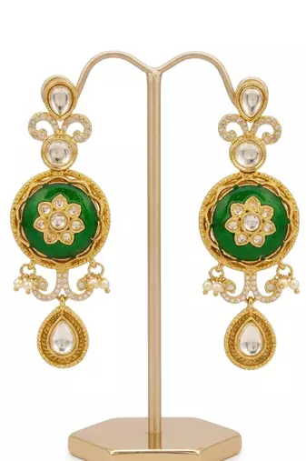 Rang Noor Heavy Multicoloured Bridal Set | 18K Gold Plated Festive & Wedding Statement Jewellery