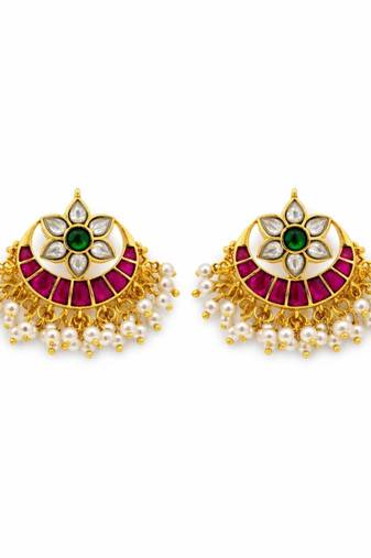 Padma noor kundan stud earrings