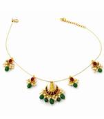 Lakshmi noor kundan pearl wire necklace