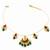 Lakshmi noor kundan pearl wire necklace