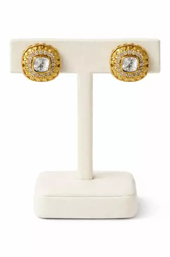 Noor Chand Kundan Necklace & Earrings Set | Women’s Multi-Color Double Layer 18K Gold Plated Festive Jewellery