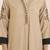 women’s beige viscose blend straight fit kurta for casual wear