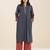 women’s grey viscose blend straight fit kurta for casual wear