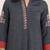 women’s grey viscose blend straight fit kurta for casual wear