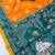 Orange Color Dual Zari Weaving Silk Saree