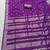 Violet Color Zari Woven Work Silk Saree