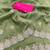 Light Green Color embroidery and multi Thread work Silk Saree
