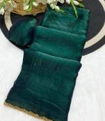 Morepich fendy chiffon serosky work party wear designer saree