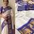 White mercerised cotton silk traditional wear saree
