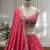 Pink Color  Sequins and Codding Embroidery Work  Silk Lehenga Choli Set