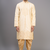 yellow embroidered men’s silk kurta patiala set 