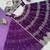 Purple Faux Georgette Lehenga Choli Set with Thread & Sequin Embroidery