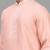 men’s peach embroidered silk kurta patiala set