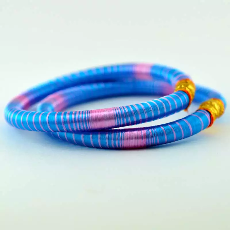 Bangle Kara Hand Made Rajasthani Strechable With Free Size